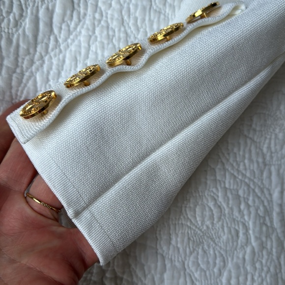 Alexandre vauthier sexy white blazer jacket 3K - Picture 16 of 17